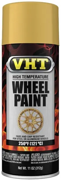 VHT Wheel Paint, matná zlatá, 325ml Nejprodávanější