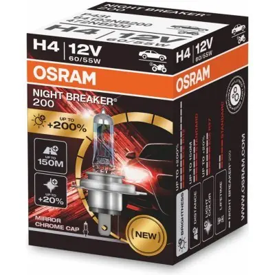 Poslední Šance Žárovka Osram H4, Night Breaker 200 64193NB200