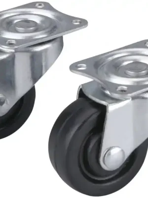 Kolečka otočná z tvrdé pryže, sada 2ks, průměr 40mm EXTOL CRAFT Výprodej