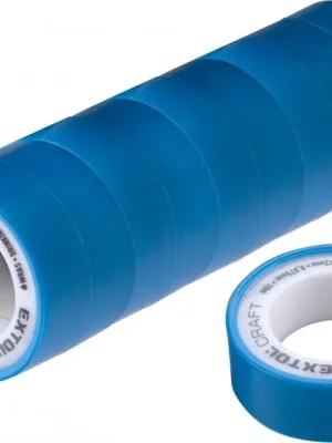 Pásky těsnící teflonové, sada 10ks, 12mm x 10m EXTOL CRAFT Dokud Zásoby Vydrží