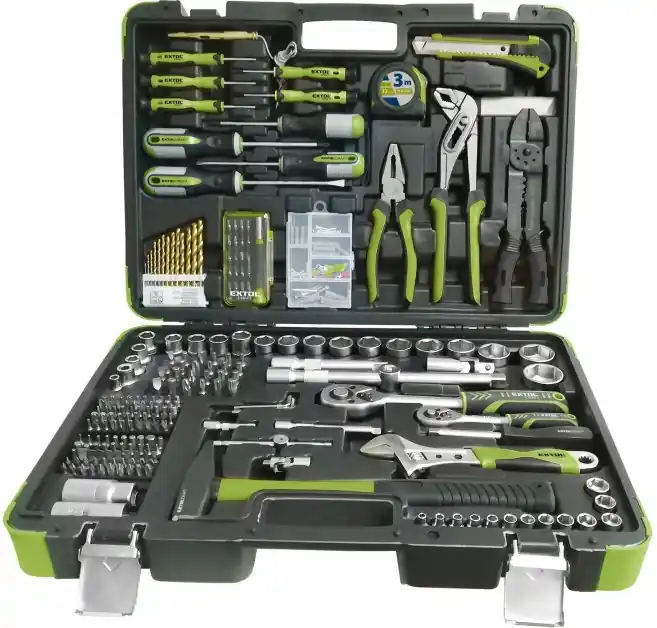 Must-Have Sada nářadí 303ks, 1/4", 1/2" EXTOL CRAFT