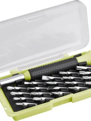 Akce Šroubovák hodinářský s mini-hroty, sada 21ks, CrV EXTOL CRAFT