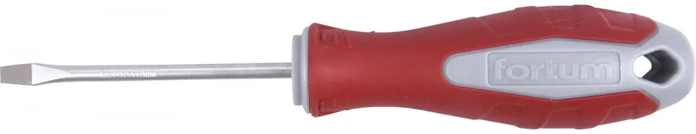 Nejlepší Cena Šroubovák plochý, (-) 4x75mm, S2 FORTUM