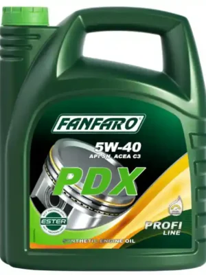 Speciální Cena Motorový olej Fanfaro PDX 5W-40, 5L