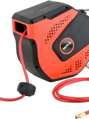 Výprodej Pneumatická hadice 8mm x 20m na navijáku Yato YT-24244