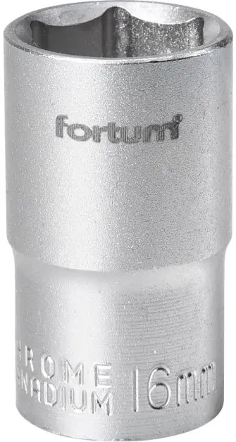 Hlavice nástrčná 1/2", 16mm, L 38mm FORTUM Top Prodej
