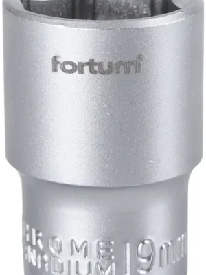 Nová Kolekce Hlavice nástrčná 1/2", 19mm, L 38mm FORTUM