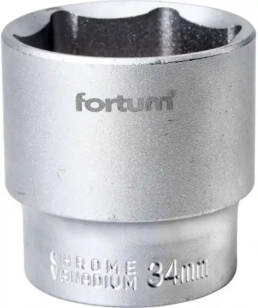 Hlavice nástrčná 1/2", 34mm, L 44mm FORTUM Super Cena