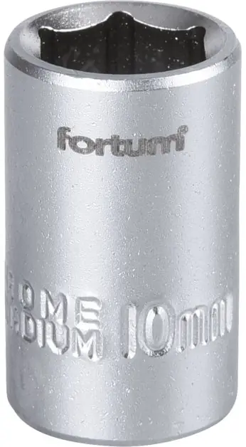 Značkový Hlavice nástrčná 1/4", 10mm, L 25mm FORTUM