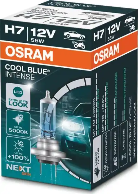 Žárovka Osram H7, Cool Blue Intense Next Gen. 64210CBN Bezpečná Platba