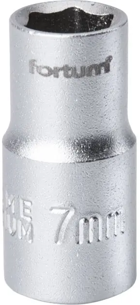 Hlavice nástrčná 1/4", 7mm, L 25mm FORTUM Oblíbený