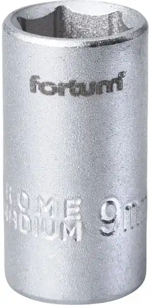 Hlavice nástrčná 1/4", 9mm, L 25mm FORTUM Must-Have