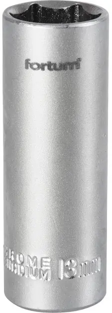 Cenově Výhodný Hlavice nástrčná prodloužena 1/4", 13mm, L 50mm FORTUM