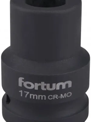 Objednat Nyní Hlavice nástrčná rázová 3/4", 17mm, L 52mm FORTUM