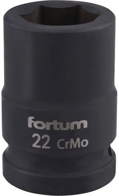 Výhodná Nabídka Hlavice nástrčná rázová 3/4", 22mm, L 52mm FORTUM