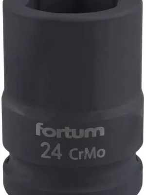 Finální Výprodej Hlavice nástrčná rázová 3/4", 24mm, L 52mm FORTUM