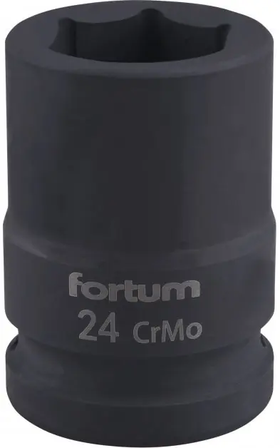 Finální Výprodej Hlavice nástrčná rázová 3/4", 24mm, L 52mm FORTUM