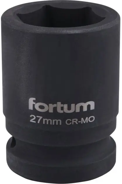 Hlavice nástrčná rázová 3/4", 27mm, L 52mm FORTUM Speciální Cena