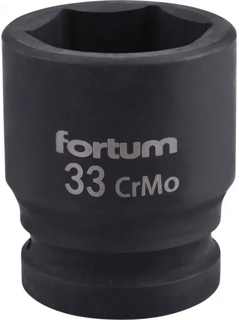 Hlavice nástrčná rázová 3/4", 33mm, L 57mm FORTUM Cenová Bomba