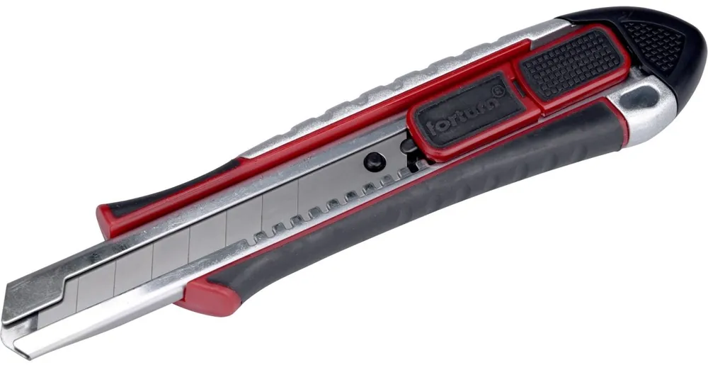 Poslední Šance Nůž ulamovací s výztuhou, 18mm, Auto-lock FORTUM