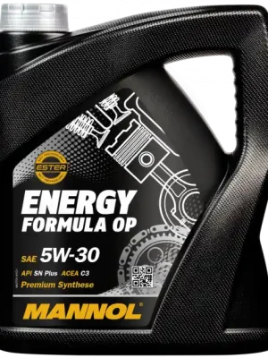 Motorový olej Mannol Energy Formula OP 7701 5W-30, 4L Must-Have