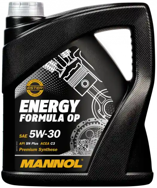 Motorový olej Mannol Energy Formula OP 7701 5W-30, 4L Must-Have