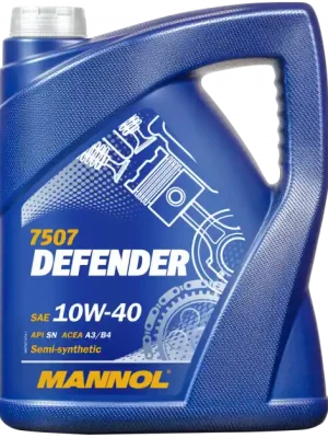 Must-Have Motorový olej Mannol Defender 7507 10W-40, 5L