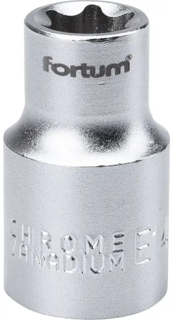 Koupit Online Hlavice nástrčná vnitřní TORX 1/2", E 14, L 38mm FORTUM