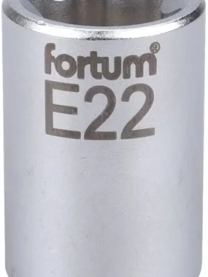 Hlavice nástrčná vnitřní TORX 1/2", E 22, L 38mm FORTUM Omezená Nabídka