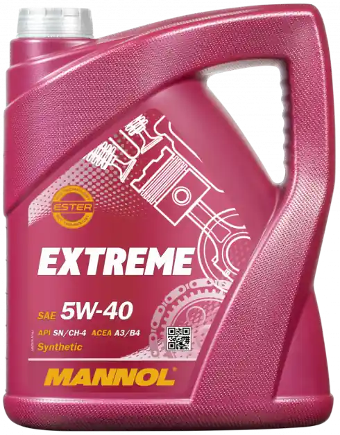 Motorový olej Mannol Extreme 7915 5W-40, 5L Nízká Cena