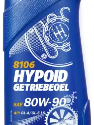 Nejlepší Volba Převodový olej Mannol Hypoid Getriebeoel 8106 80W-90, 1L