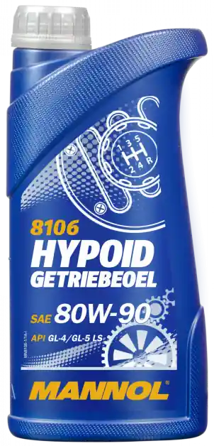 Nejlepší Volba Převodový olej Mannol Hypoid Getriebeoel 8106 80W-90, 1L