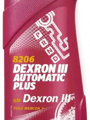 Převodový olej Mannol Dexron III Automatic Plus 8206 ATF, 1L Ihned K Objednání