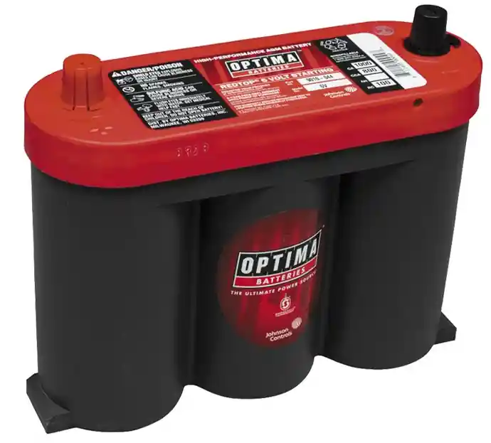 Autobaterie Optima Red Top 6V, S-2.1, 50Ah, 815A, (8010-355) Výhodná Nabídka