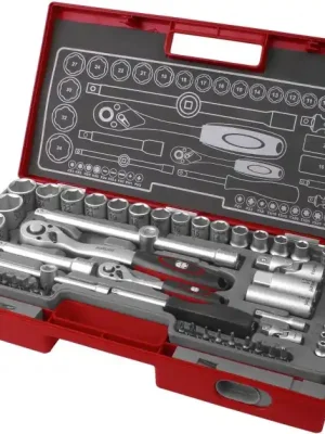 Nakupujte Hned Hlavice nástrčné, sada 60ks, 1/4", 1/2" FORTUM