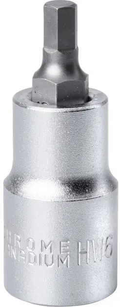 Hlavice zástrčná 1/2" imbus, H 6, L 55mm FORTUM Levný