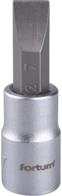 Hlavice zástrčná 1/4" hrot plochý, 7mm, L 37mm FORTUM Akční Cena