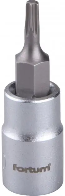 Hlavice zástrčná 1/4" hrot TORX, T 10, L 37mm FORTUM Nová Kolekce
