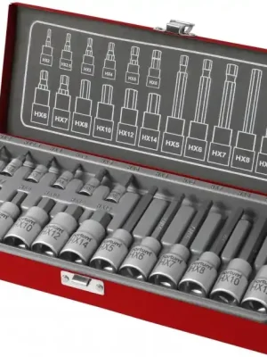 Ihned K Objednání Hlavice zástrčné Imbusové, sada 18ks, 1/4", 1/2" FORTUM