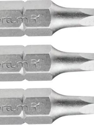 Hrot čtverec sada 3ks, SQ 1x25mm, S2 FORTUM Rychlé Dodání