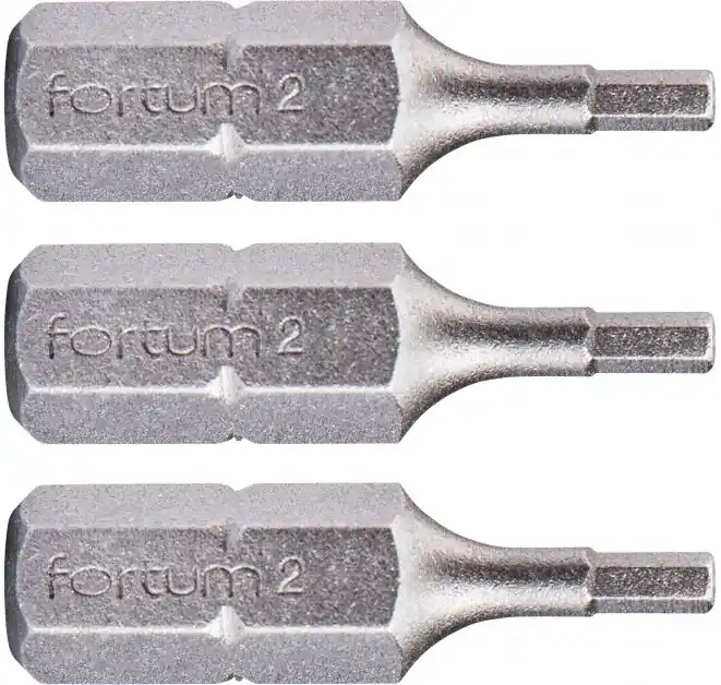 Hrot imbus sada 3ks, H 2x25mm, S2 FORTUM Sezónní Sleva