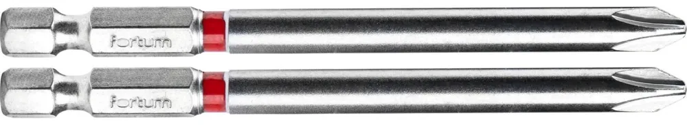 Levný Hrot křížový phillips, sada 2ks, PH 2x90mm, S2 FORTUM