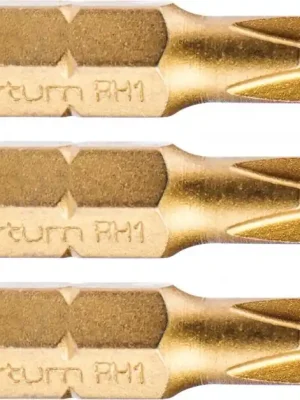 Nízká Cena Hrot křížový phillips, sada 3ks, PH 1x25mm,titan. úprava, S2 FORTUM