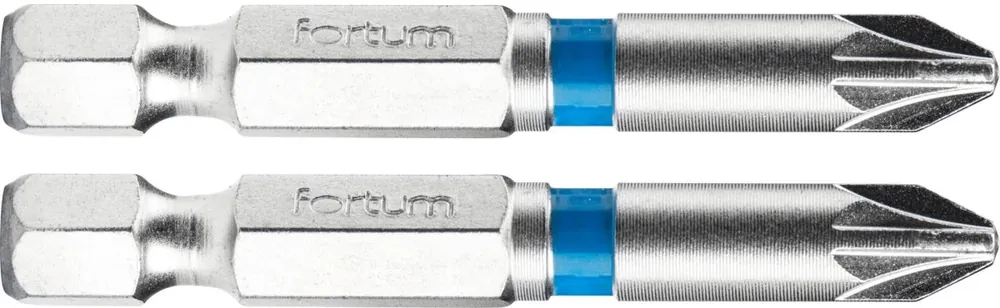 Finální Výprodej Hrot křížový pozidriv, sada 2ks, PZ 2x50mm, S2 FORTUM