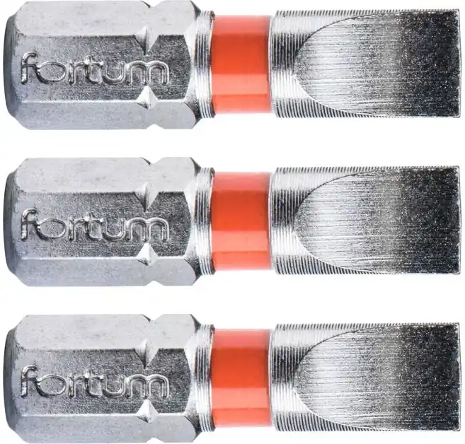 Omezená Nabídka Hrot plochý sada 3ks, 6x25mm, S2 FORTUM