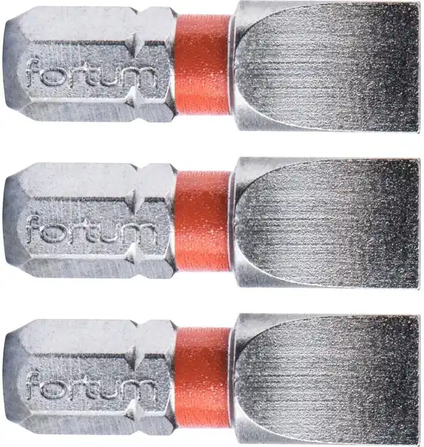 Speciální Cena Hrot plochý sada 3ks, 8x25mm, S2 FORTUM