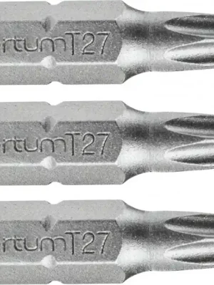Hrot TORX, sada 3ks, T 27x25mm, S2 FORTUM Nízká Cena