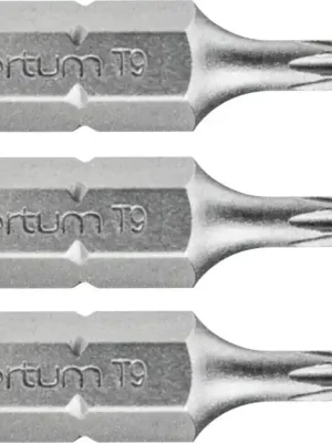 Hrot TORX, sada 3ks, T 9x25mm, S2 FORTUM Akce