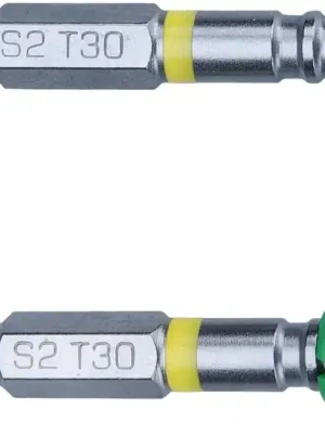 Hroty sada 2ks TORX s magnetickým kloboučkem, T 30x50mm, S2 FORTUM Výhodná Nabídka