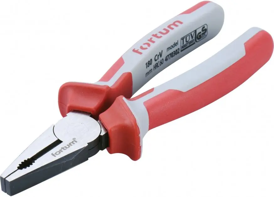 Nejprodávanější Kleště kombinované, 180mm, 61CrV5 FORTUM